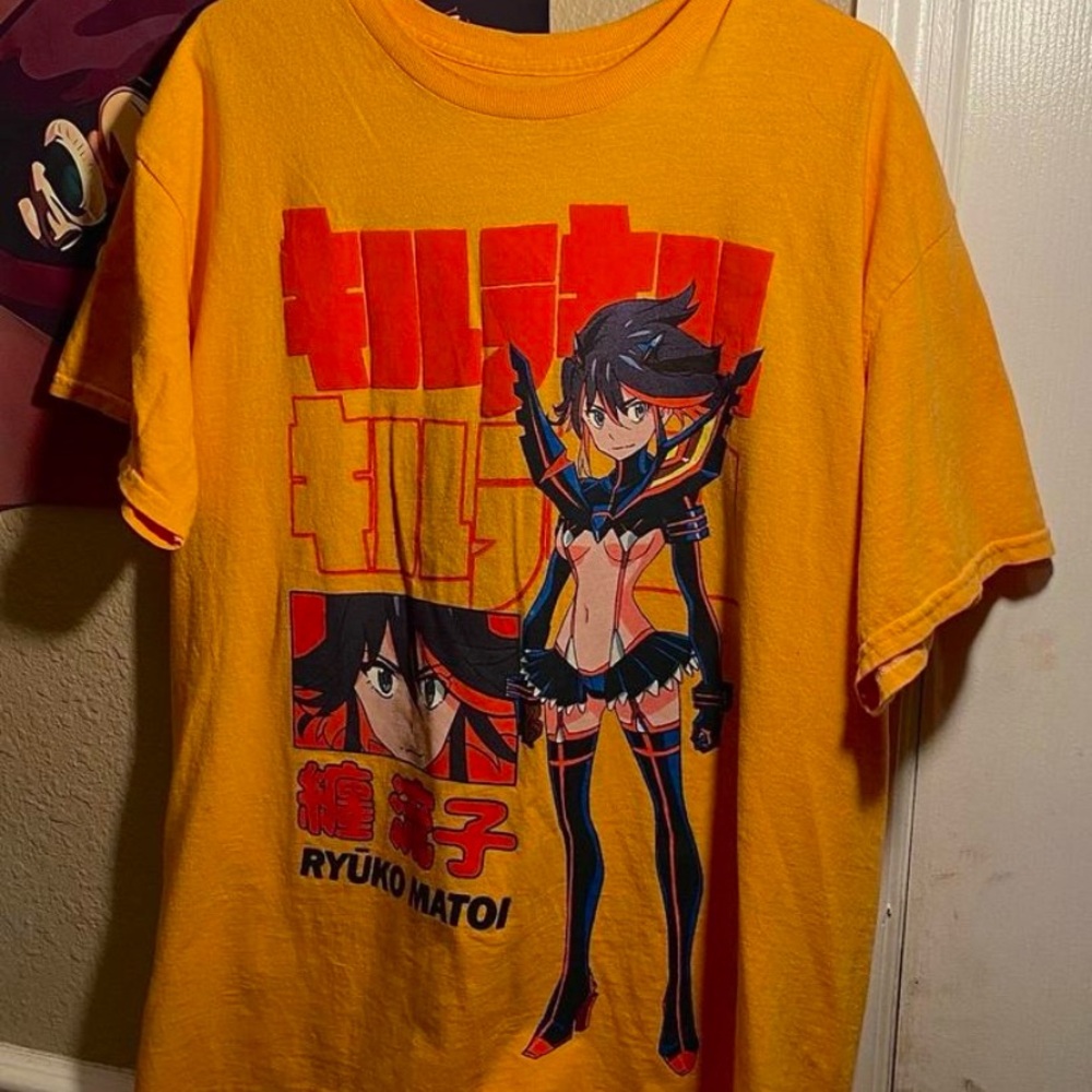 Ryuko Matoi Kids Graphic T-Shirt - Orange